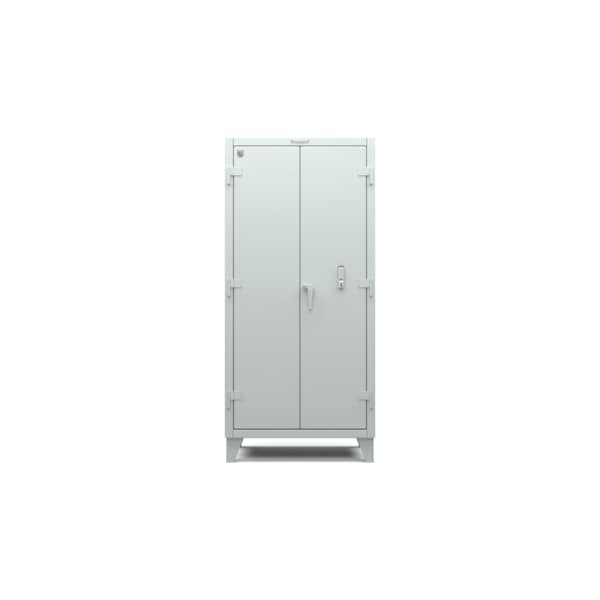 Strong Hold 14 ga. Industrial Cabinet 30 inW x 24 inD x 75 inH 2.66-243-L - main